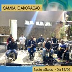 Atração no Arraiá da Perpétuo – Sábado, dia 15/06, após a missa das 18h – Grupo Samba e Oração.