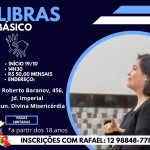 Inscrições para o Curso de Libras.