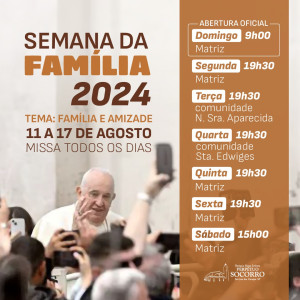 Semana Nacional da Família 2024